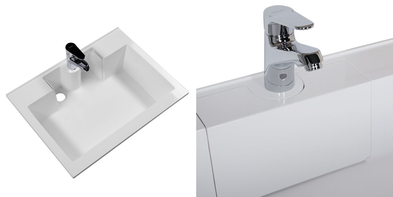 Комплект мебели Aquanet Алвита 60 ясень коимбра 00183248 - Вид №5