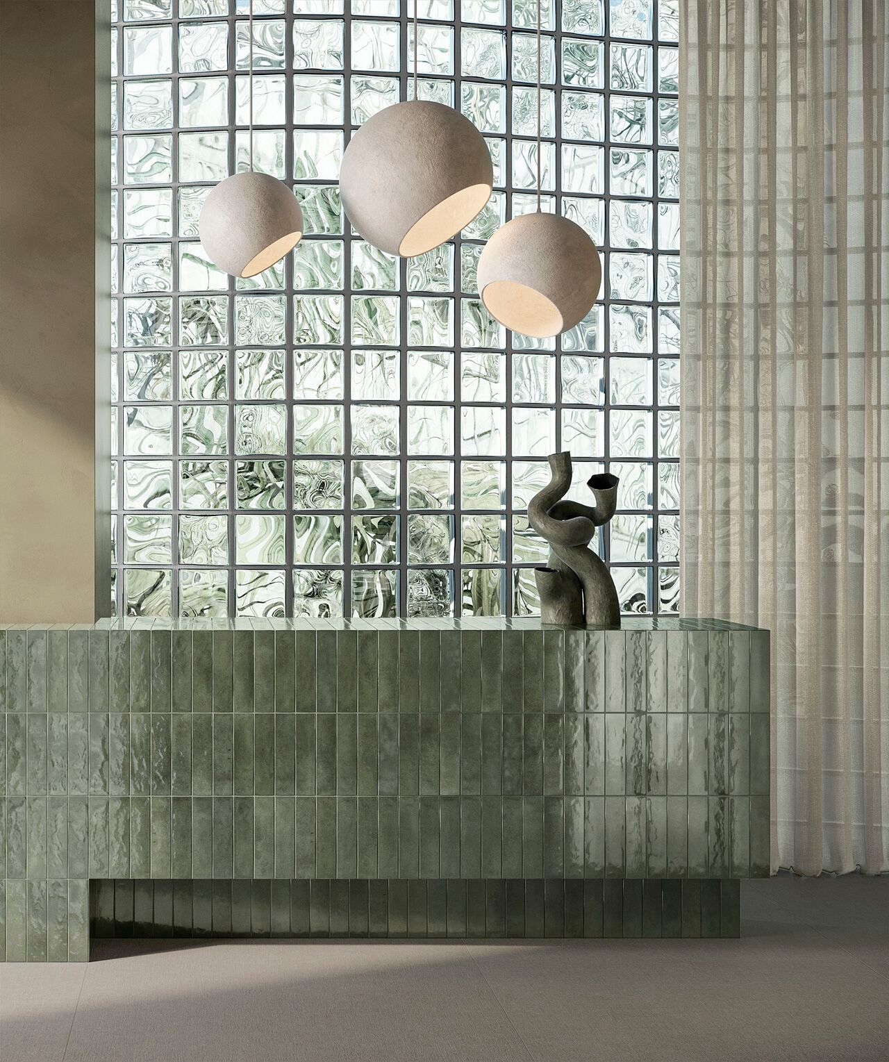 Напольное покрытие из керамогранита с эффектом ткани CERAMICA FONDOVALLE Dream ARCH-00033279 - Вид №2