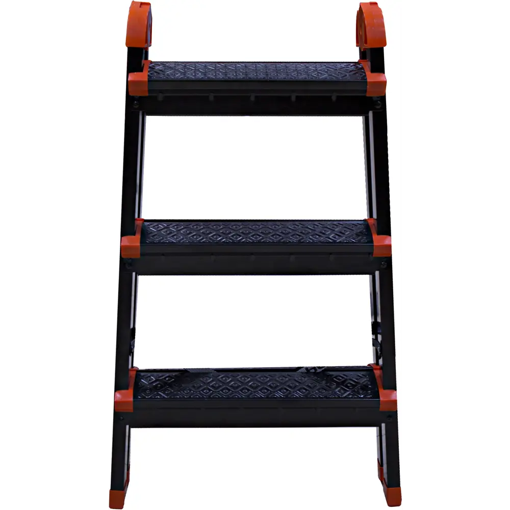 Стремянка-табурет Zalger: компактная и мобильная 3-ступенчатая модель 85172713 STLM-0059428 - Вид №1