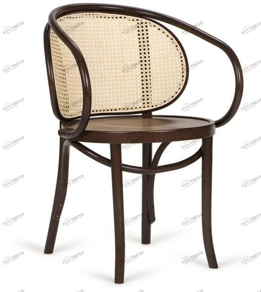 Paged Стул из бука со спинкой из венской соломы  B-1890 
