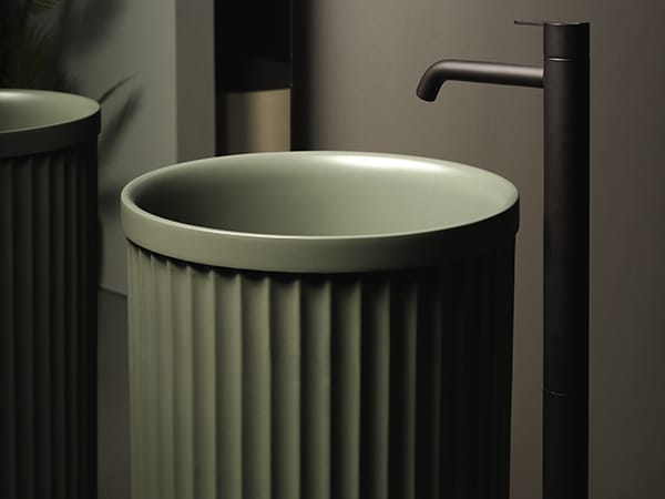 Круглая отдельно стоящая раковина из твердой поверхности Inbani Heritage ARCH-00025064 - Вид №7