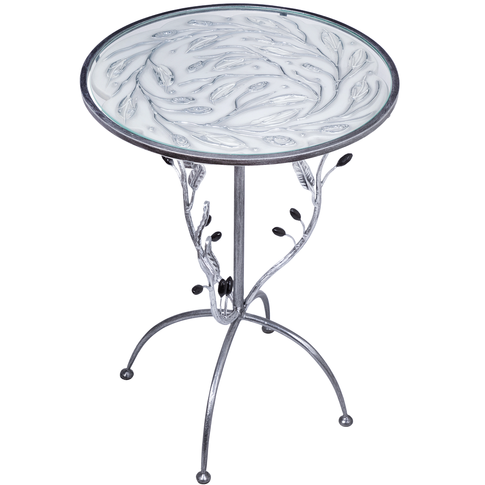 19088 Столик декоративный Oliva Branch Айс BOGACHO 4627196596757 - Вид №1