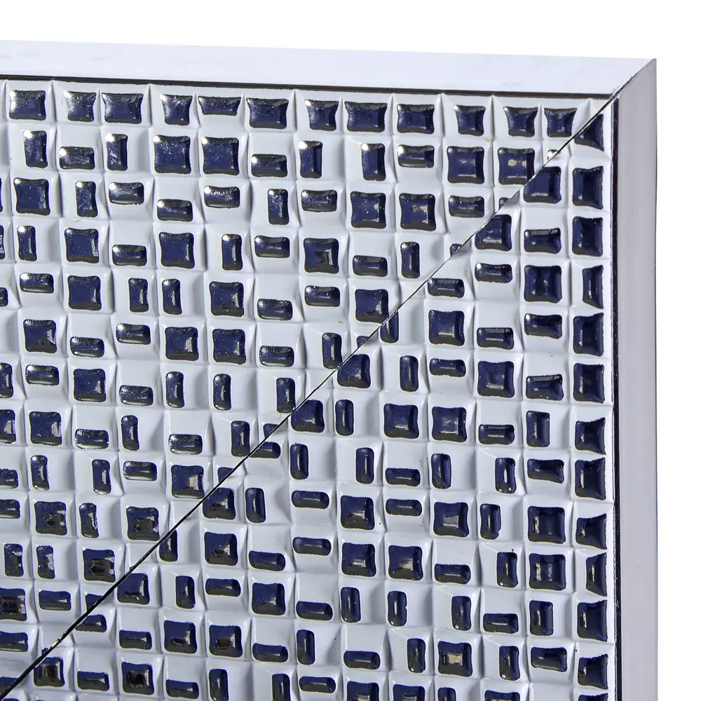 Зеркало Santreyd «Мозаика» в бело-серебристой раме 50×70 см 81929378 Декоративное зеркало с рамой STLM-0014017 - Вид №2