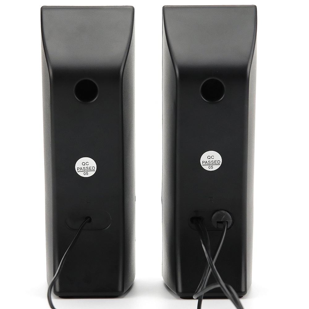 CMS-602 Акустическая система 2.0 (usb, 6w; управление громкостью, разъём для наушников, кнопка включения, длина кабеля между колонками 1м;длина аудио-кабеля и питания 2м.) Crown Santreyd  - Вид №3