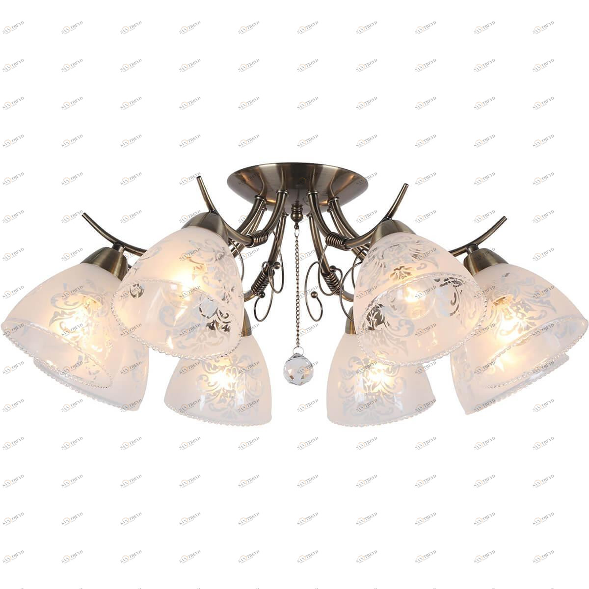 Потолочная люстра Omnilux Casagliana OML-53807-08 OMNILUX CASAGLIANA 184121 Белый 