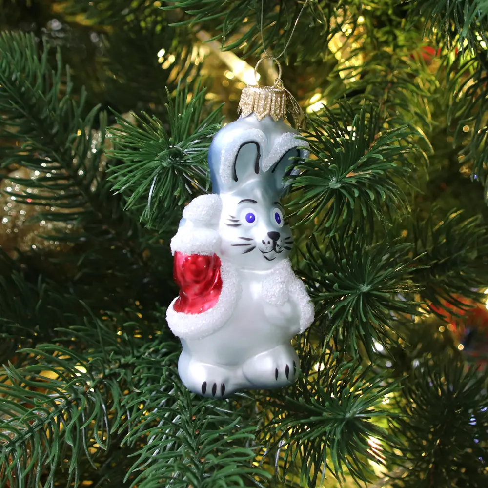 82856235 Елочное украшение «Зайчик» STLM-0963018 Santreyd 