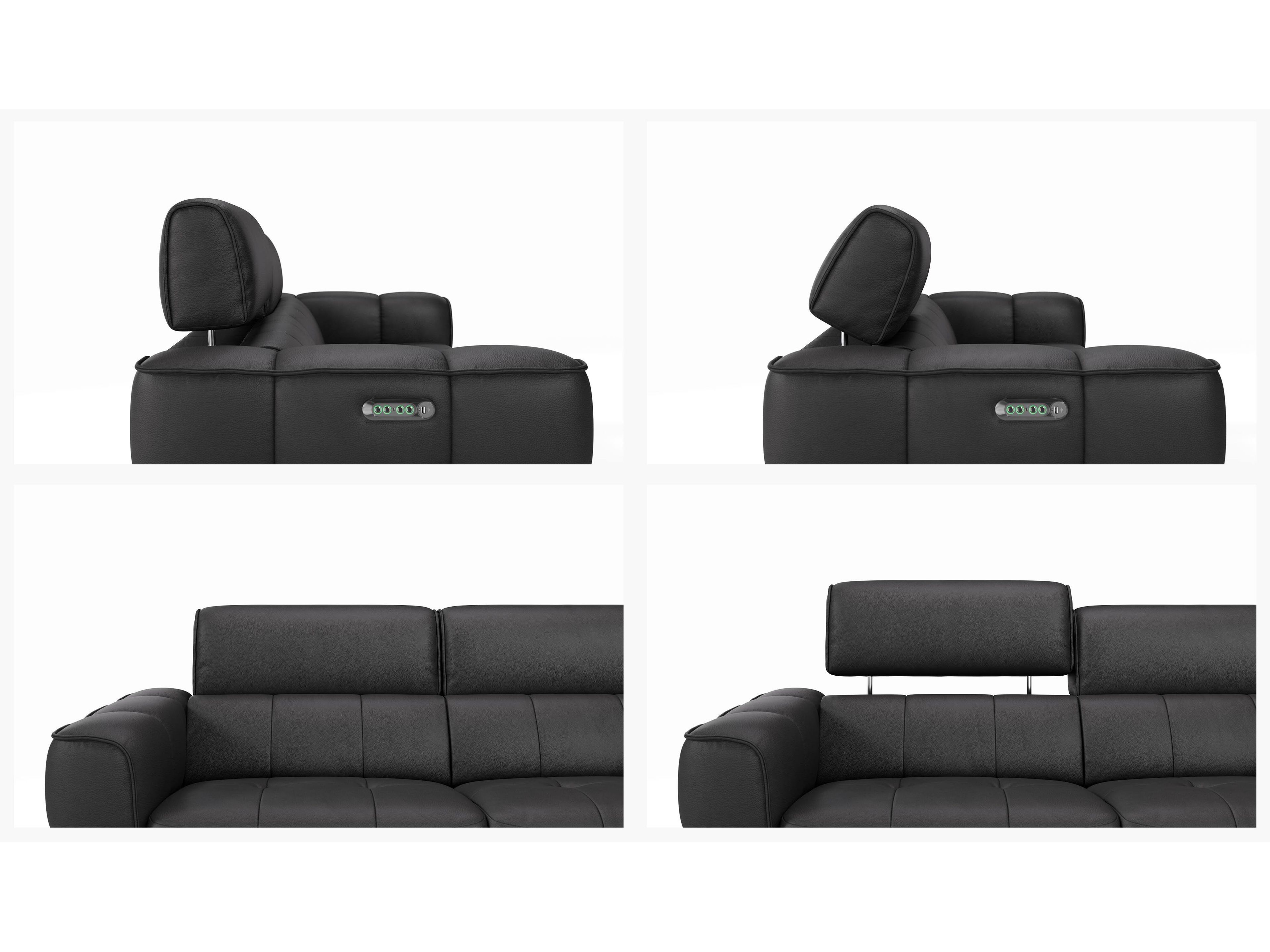 3-местный кожаный диван Sofanella Mezzano ARCH-00061786 - Вид №6