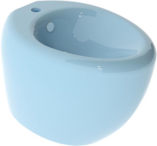 TOBI0122 Напольное биде приставное GSG CERAMIC TOUCH