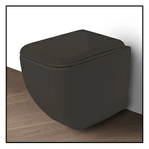 SHCOVAAN Приставной унитаз напольный Коричневый Ceramica Cielo SHUI Comfort Италия