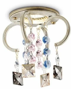 Masiero Круглый встраиваемый металлический точечный светильник Lizzi