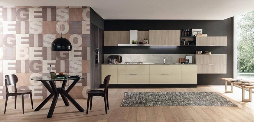 Febal Casa Линейная модульная кухня из ламината sun-id-1396606 - Вид №1