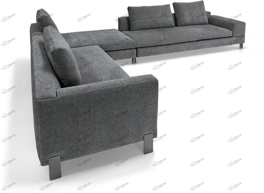 Arketipo Угловой диван в ткани sun-id-1492702