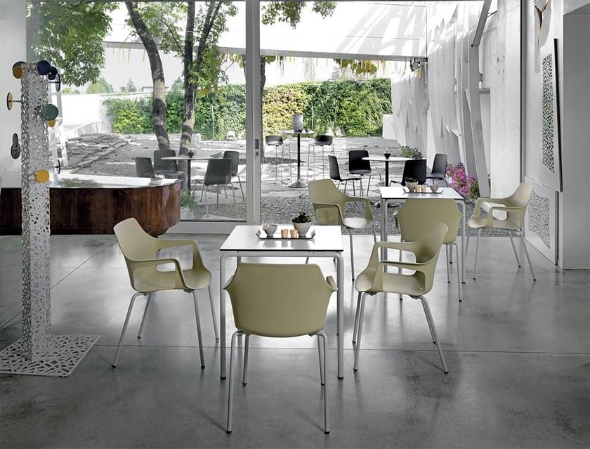 COLOS Стул из полипропилена штабелируемый с подлокотниками Vesper sun-id-1365002 - Вид №5