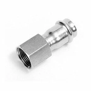 Муфта В-пресс 42 x 1 1/2" нержавеющая сталь IBP