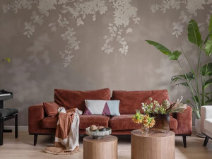 Обои с цветочными мотивами