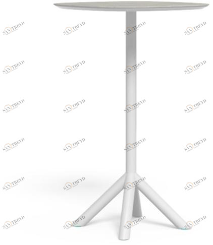 Talenti Садовый стол из алюминия и столешница из керамогранита Coral Cortb75