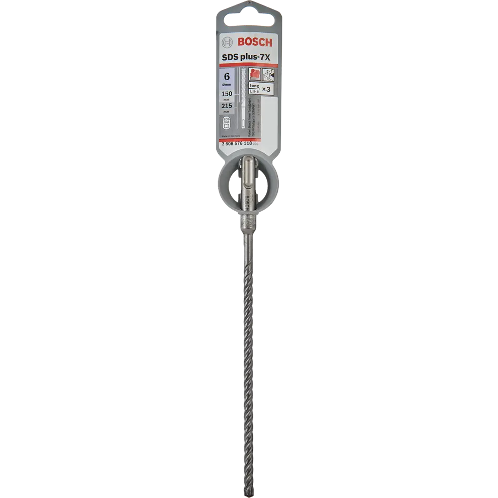 Бур по бетону SDS-plus 7X Bosch 6x150x215 мм 82168779 STLM-2023160 BOSCH PROFESSIONAL  - Вид №3