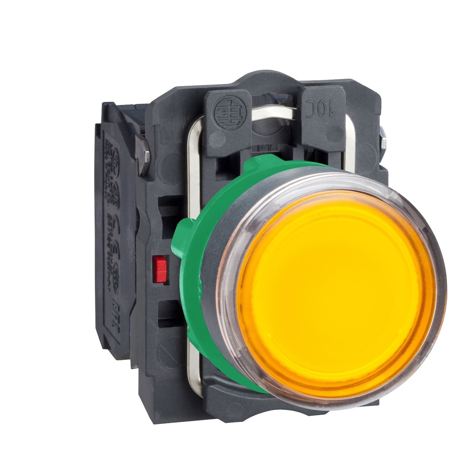 XB5AW35M5 Кнопка Harmony 22 мм, 240В, IP66, Оранжевый Schneider Electric Кнопки и лампочки 