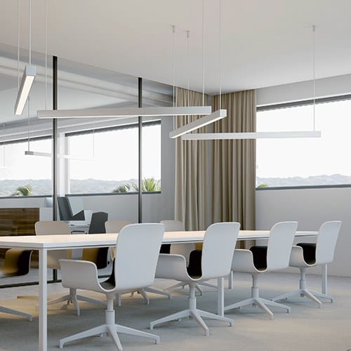 Алюминиевый светодиодный подвесной светильник Terzo Light Station ARCH-00036733 - Вид №3