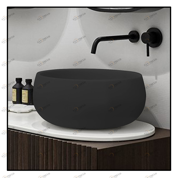 BATOBA Накладная раковина на столешницу  круглая Ceramica Cielo 