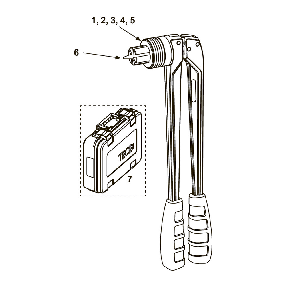 720095 Запасные части Tece  - Вид №1