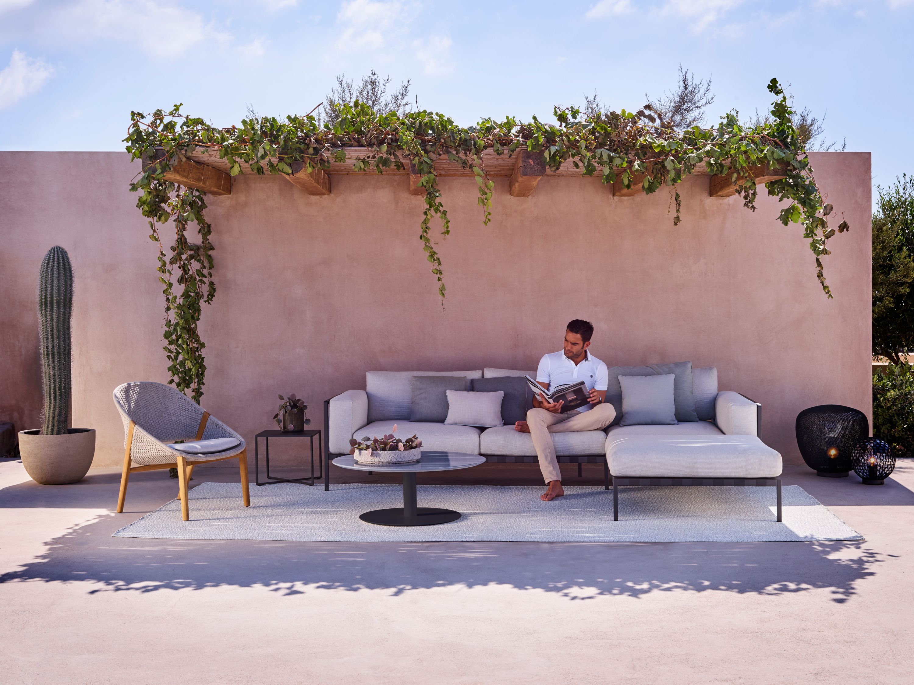 Ткань диван TRIBÙ Natal Alu ARCH-00017591 - Вид №1