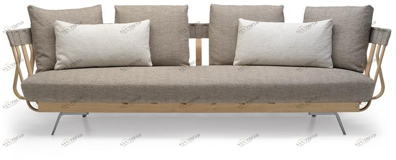 Alias 3-х местный тканевый диван E la nave va 02b