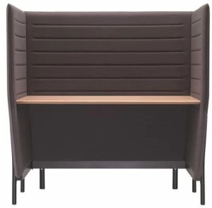 Alias Индивидуальное рабочее место с звукопоглощающими перегородками Eleven high desk