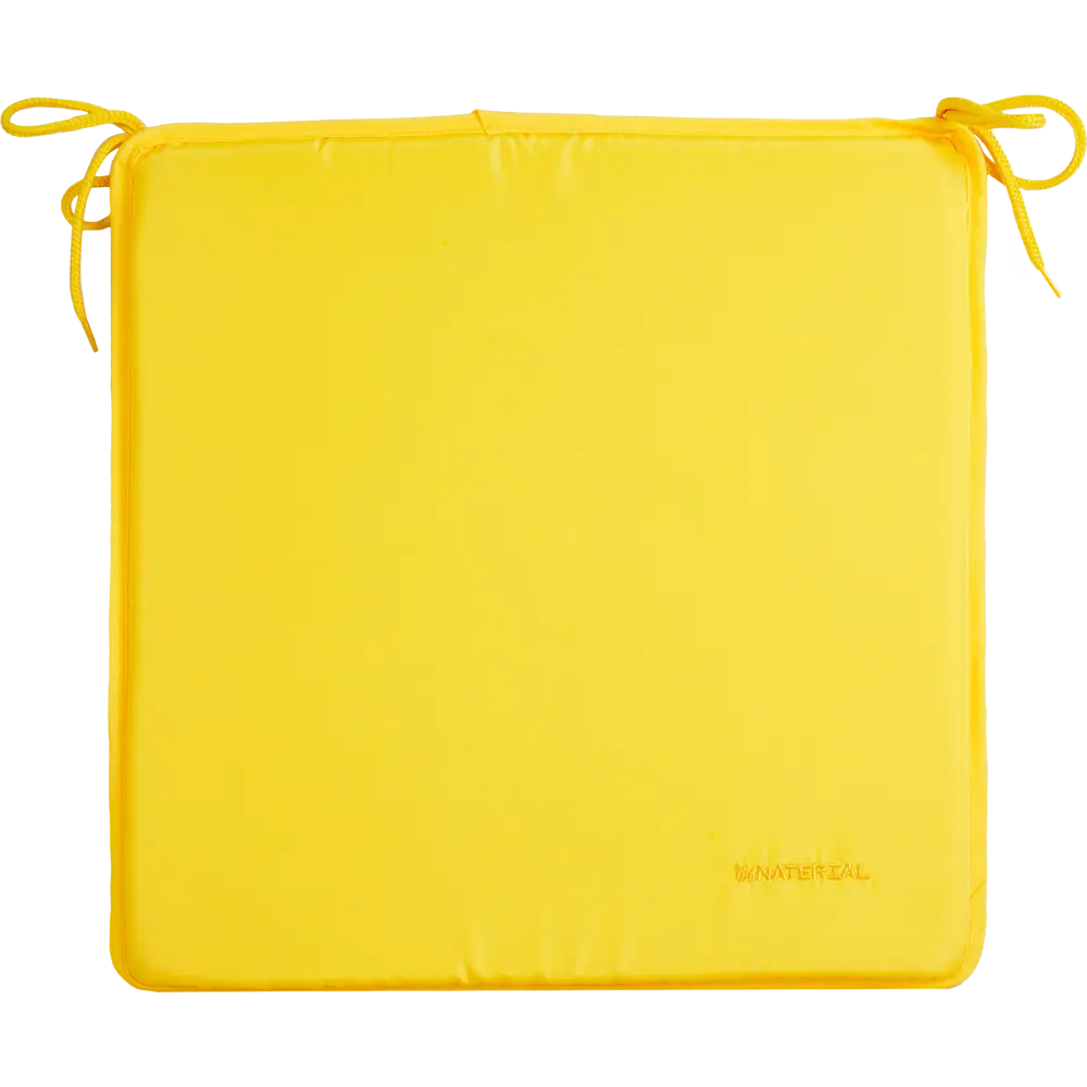 NATERIAL Bigrey - Желтая подушка для садового стула 40×40 см 82565886 STLM-0030179