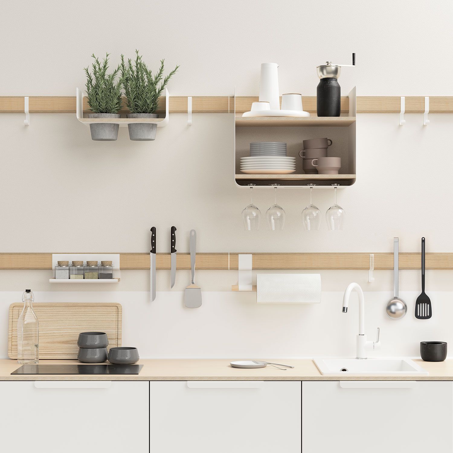 Деревянная кухонная посуда Variand Furniture K02 ARCH-00132489 - Вид №5