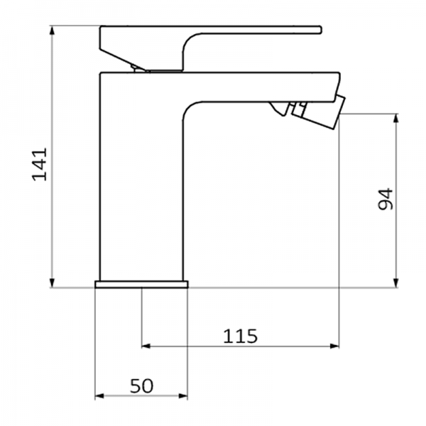 85710871 PREMIUM Белый XL Awakening Биде Смеситель Белый GRB MIXERS  - Вид №1
