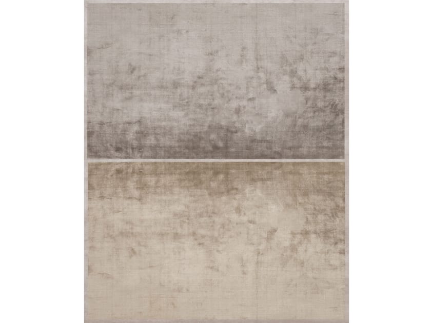 Прямоугольный ковер ручной работы из Lyocell® BY IIND STUDIO MARANO EQUO ARCH-00116820