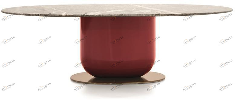 PIANCA Эллиптический мраморный стол Ettore sun-id-1346298