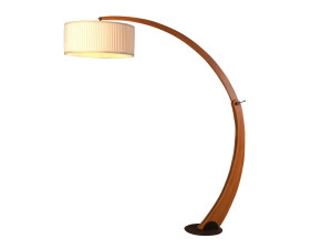 Деревянная светодиодная дуговая лампа