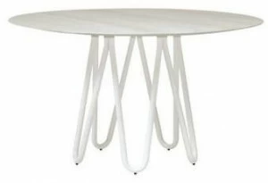 Casamania & Horm Круглый стол из металла и дуба Meduse