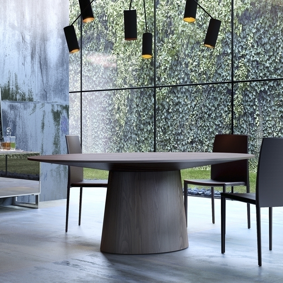 033089 Стол орех Angel Cerda Atractivo 