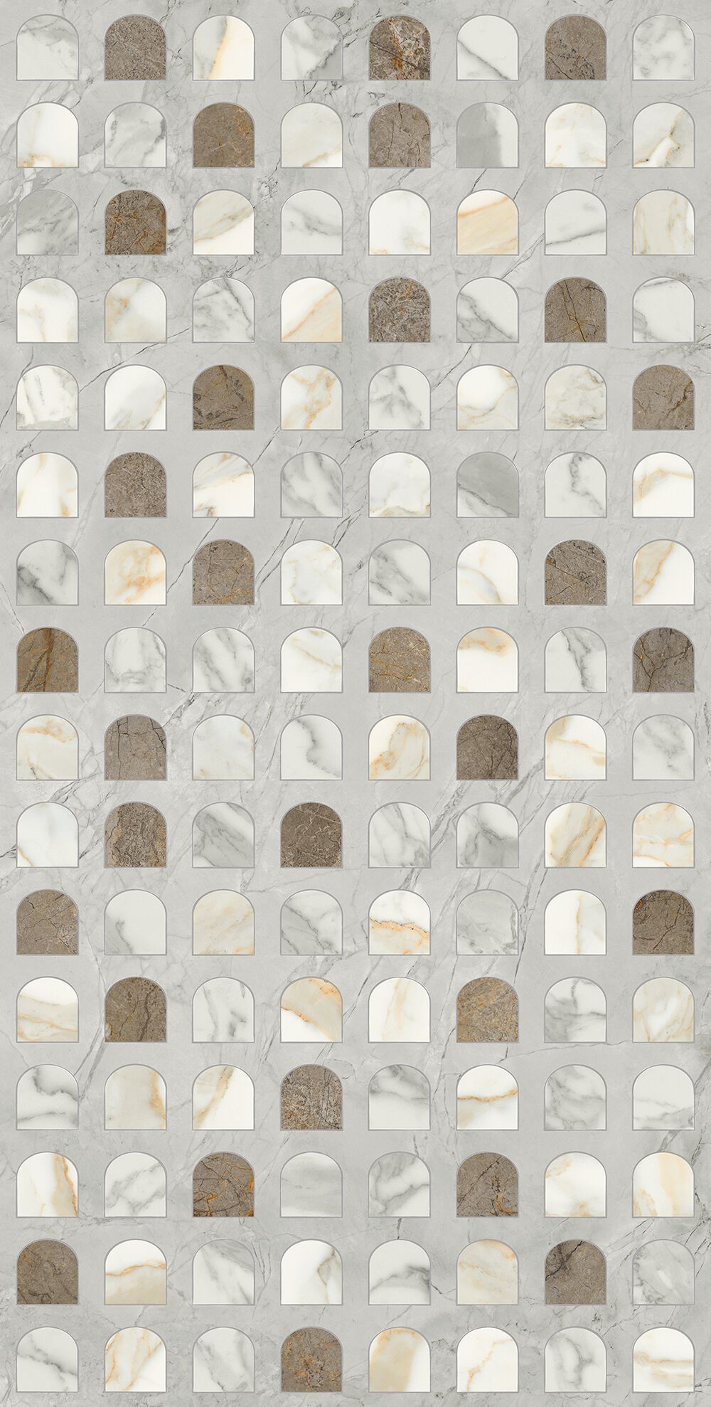 Пол / керамогранит с мраморным эффектом Marca Corona скульптурная ARCH-00073450 - Вид №1