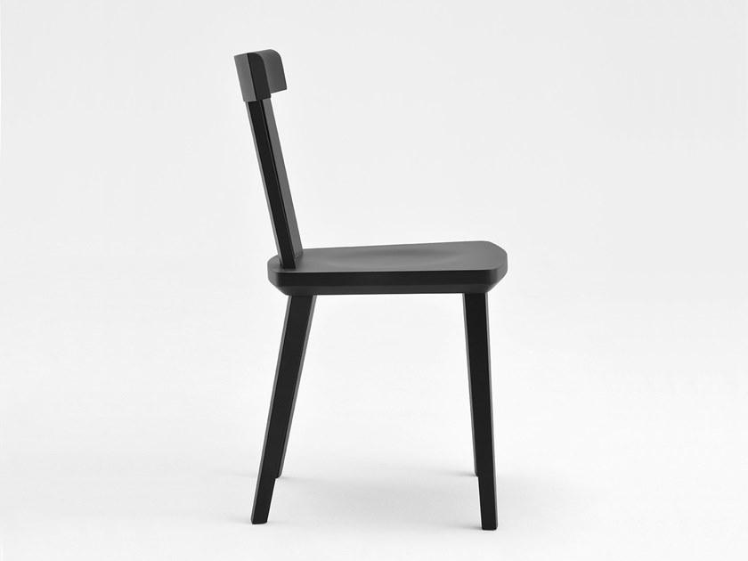 SIPA Стул из лакированного дерева Milano sun-id-1384541 - Вид №1