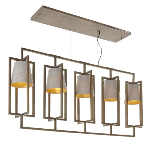 Люстра Hurricane TG латунь 50025 RVASTLEY ДИЗАЙНЕРСКИЕ, PUSHA 061617 Латунь  - Вид №1