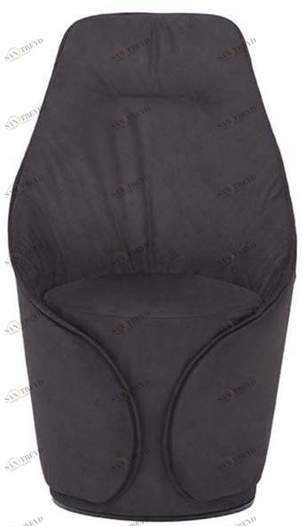 Tonin Casa Кожаное кресло с высокой спинкой Mama T7239 