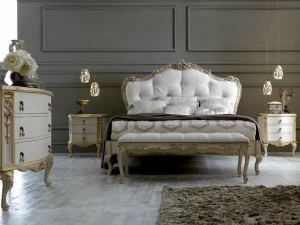 Grifoni Silvano Двуспальная кровать с тафтинговым изголовьем  2406