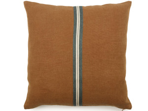 Квадратная льняная подушка