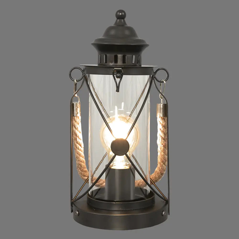 Настольная лампа Eglo Bradford 1xE27x60 Вт стекло цвет чёрный 16515421 STLM-2026028  - Вид №2