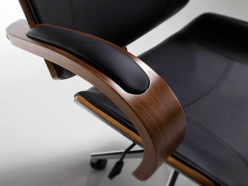 Angel Cerdá Регулируемое по высоте офисное кресло из искусственной кожи с подлокотниками New chair 4079 Angel Cerda - Вид №6