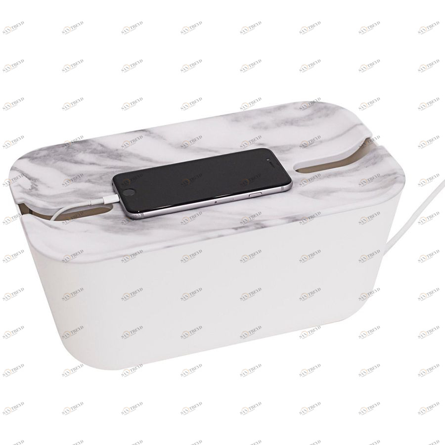 Органайзер для проводов Hideaway средний белый-серый 240108 Bosign 