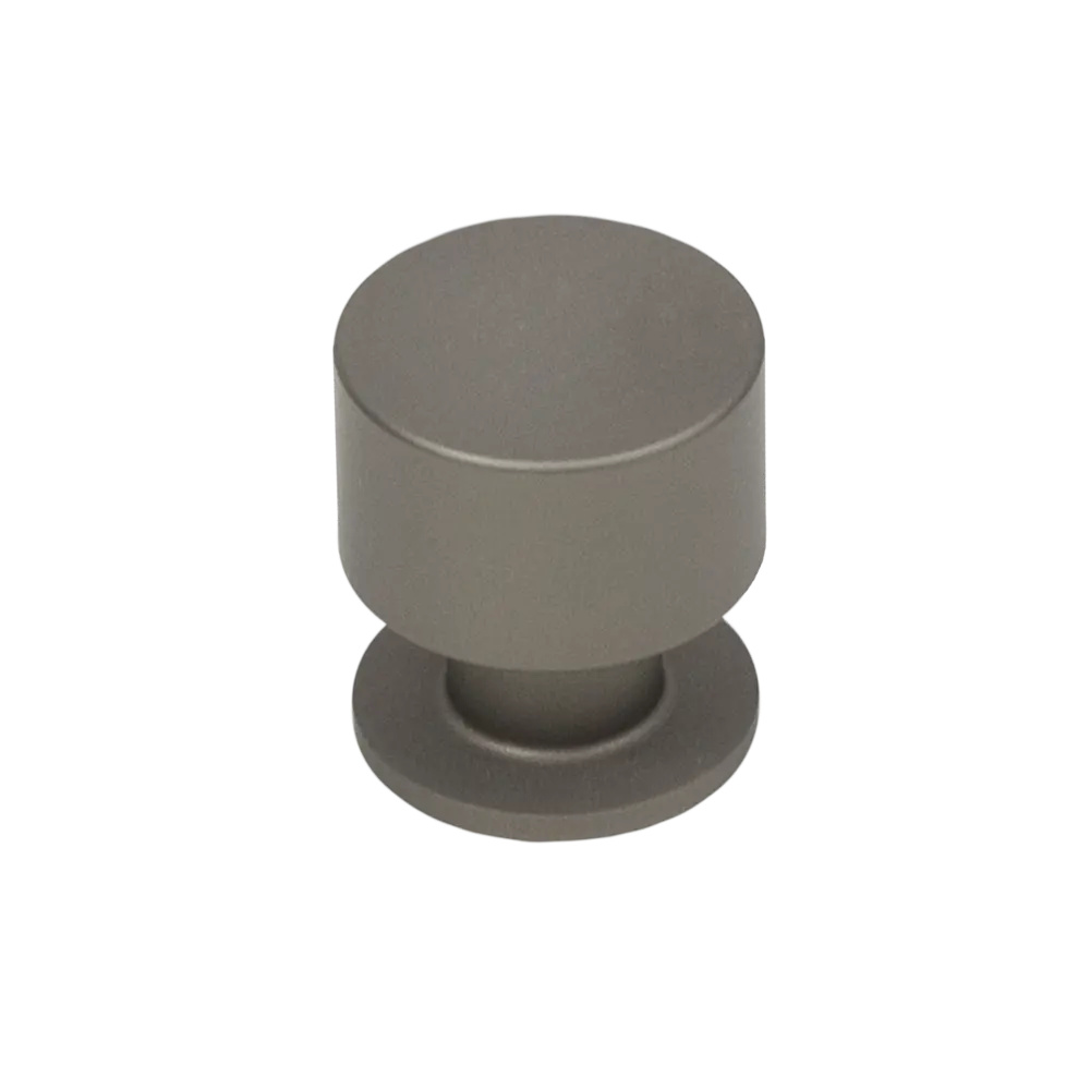 Мебельная ручка-кнопка AKS Лион в стиле никель 88909448 STLM-1531587