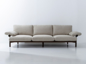 3-местный тканевый диван