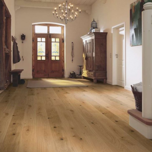 Паркетная доска Meister PD 400 Cottage Витал 8377 Дуб Рустик с брашью (Текстурированная) 2200х180 мм 2300200018 - Вид №1