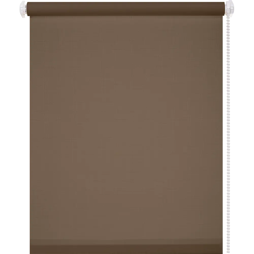 Штора рулонная Inspire Шантунг 80x160 см коричневая 82668402 STLM-2142639 - Вид №1