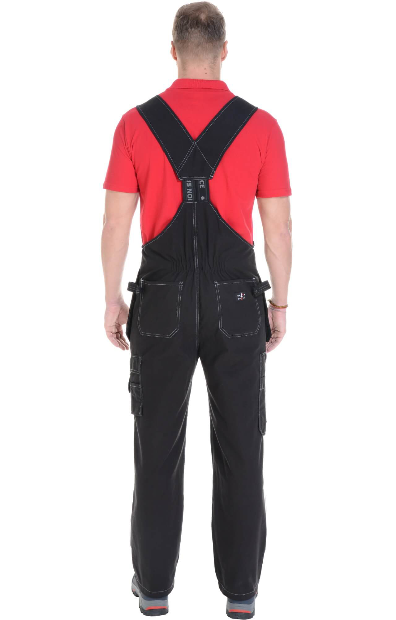 62313 Полукомбинезон  черный Union Space  Летняя спецодежда  размер 60-62/170-176  - Вид №5